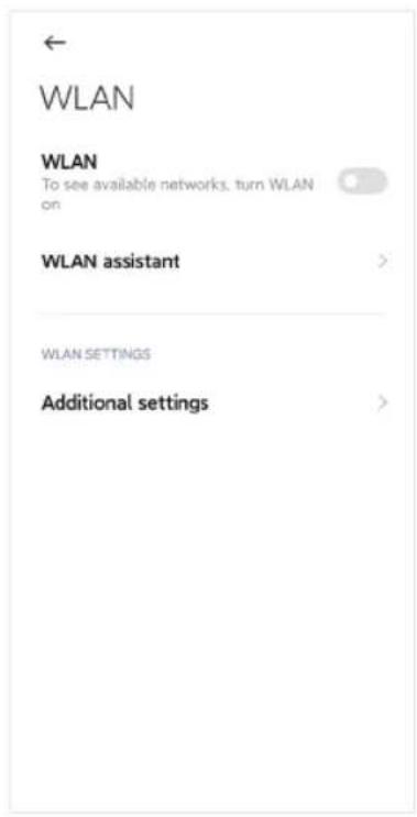 Telestar EC 311 S6 - Anleitung zur Öffnen der Wi-Fi-Section - 2