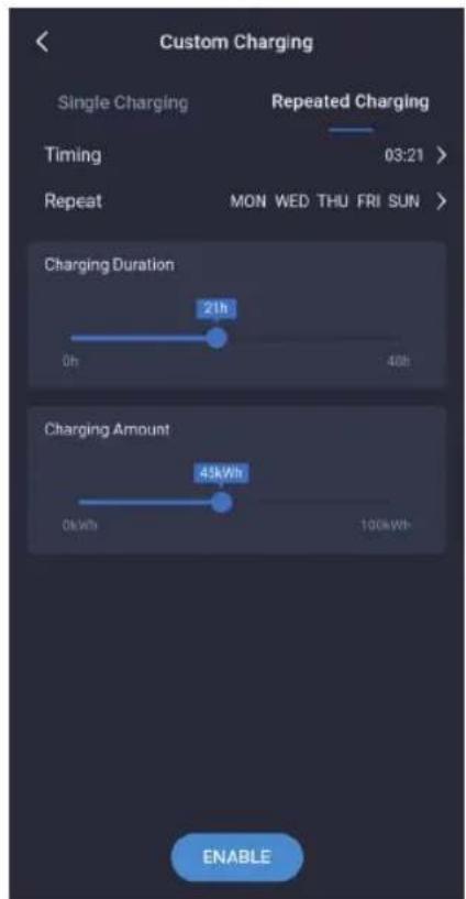 Telestar EC 311 S6 - Seite zur "Benutzerdefiniertes Aufladen--Regelmäßiges Laden" - 8