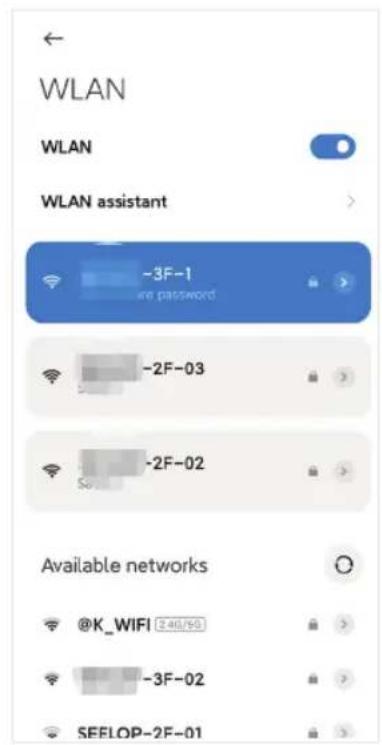 Telestar EC 311 S6 - Anleitung zur Öffnen der Wi-Fi-Section - 3