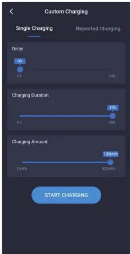 Telestar EC 311 S6 - Page «charge personnalisée - une seule charge - charge chronométrée et quantitative - 1