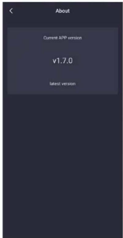 Telestar EC 311 S6 - Seite zur "Einstellungen des Benutzers-Über" - 1