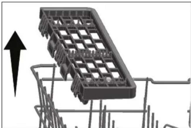 BLOMBERG DWT52800WIH - SUPPORT MULTIFONCTION DU PANIER SUPÉRIEUR - 2