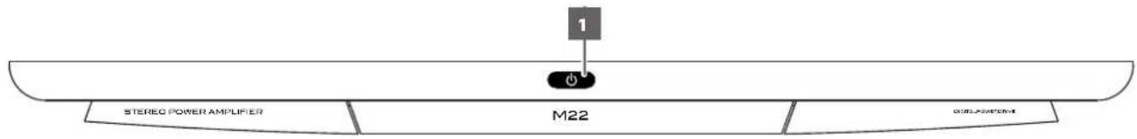 NAD М22 V2 - PANNEAU AVANT - 1
