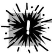 GE Profile WSSE4220AAA - ▲ WARNING! - 1