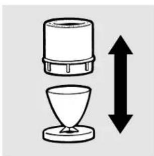 GE Profile WSSE4220AAA - Tapa del agitador o despachador de suavizante para tela (según el modelo) - 3