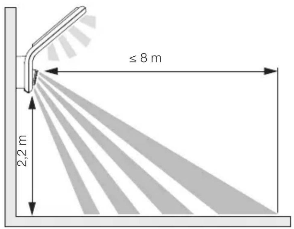 STEINEL XLED Slim S - Menzil - 1