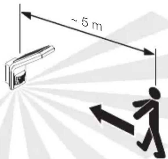 STEINEL XLED Slim S - Bewegingsregistratie in de looprichting - 1