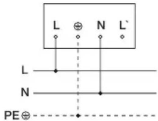 STEINEL XLED PRO ONE S - Conexiune electrică - 3