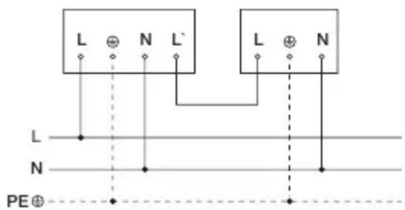 STEINEL XLED PRO ONE S - Conexiune electrică - 4