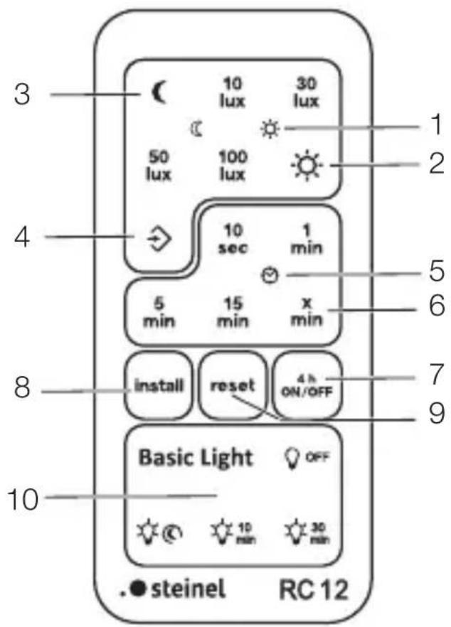 STEINEL XLED PRO ONE S - Komплесуюше - Достанционhoe уразавленne - 1