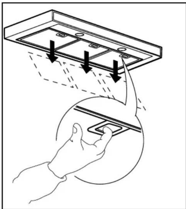 SAUTER SHR9902W - Changement des lampes - 1