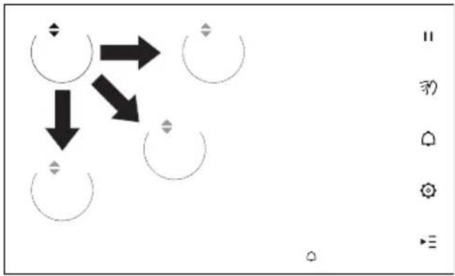 V-ZUG CookTop V6000 I906 FullFlex - 更改功率等级 - 1