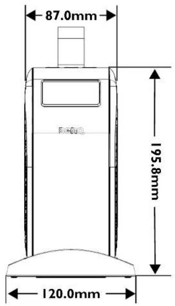 BENQ GV30 - Dimensions - 2