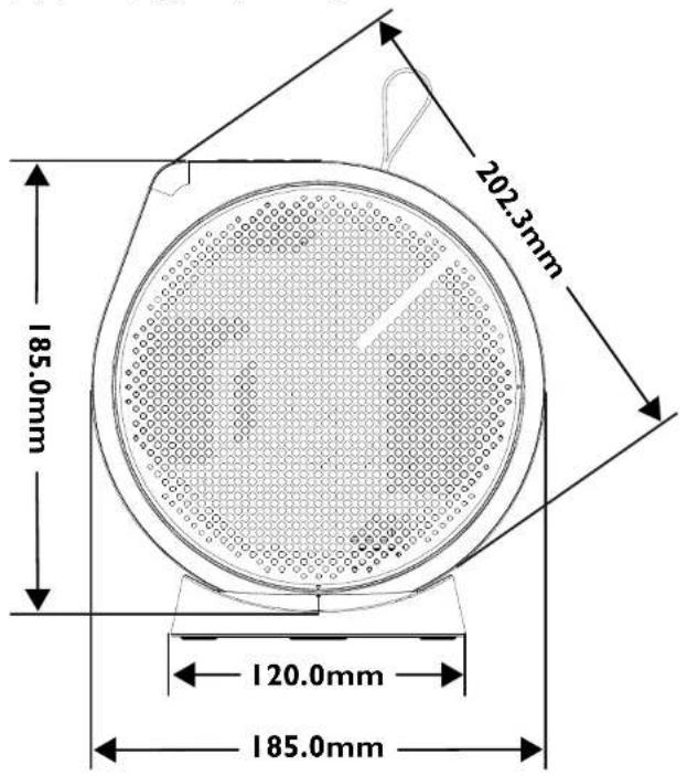 BENQ GV30 - Dimensions - 1