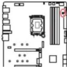 MSI MPG Z690 Force Wifi - JDASH1 : Connecteur du contrôleur de réglages - 1