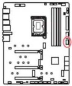 MSI MPG Z690 Force Wifi - JUSB4 : Connecteur USB 3.2 Gen 2 Type-C - 1