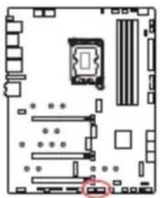 MSI MPG Z690 Force Wifi - JUSB1\~2 : Connecteurs USB 2.0 - 1