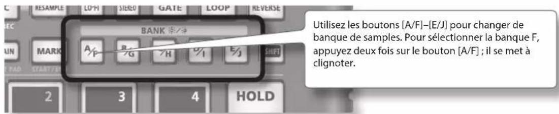 ROLAND SP404A - Qu'est-ce qu'une banque de samples? - 1