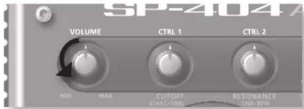ROLAND SP404A - NOTE - 1
