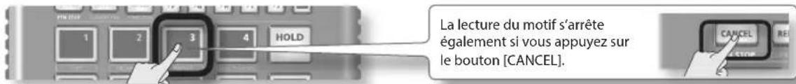 ROLAND SP404A - Appuyez sur le bouton BANK [A/F] pour l'allumer. - 4