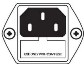 USE ONLY WITH 250V FUSE