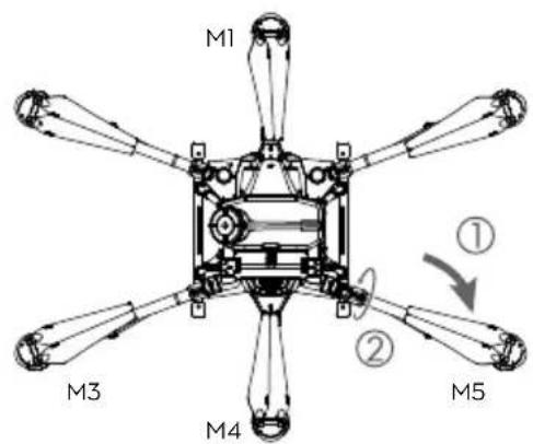 DJI Agras T20 - Preparo da aeronave - 2