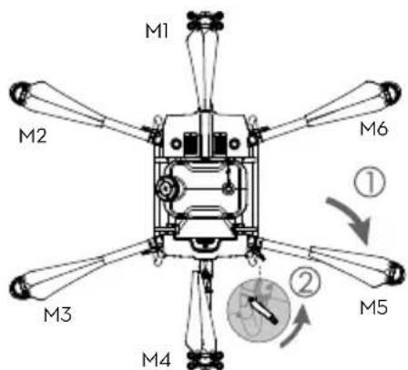 DJI Agras T30 - Préparation de l'appareil - 2