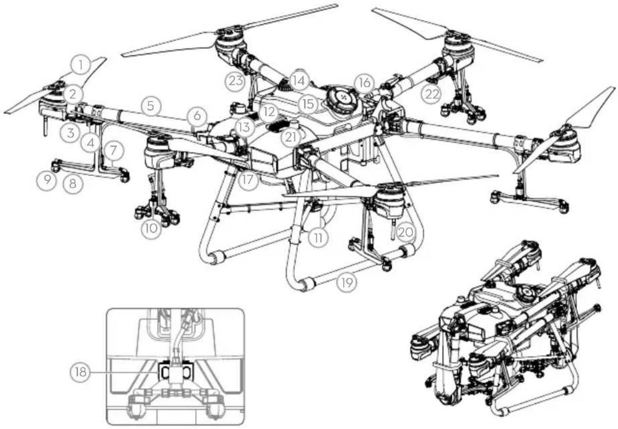 DJI Agras T30 - 1