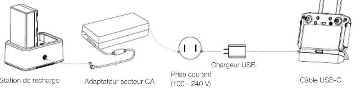 DJI Agras T30 - Chargement des batteries - 1