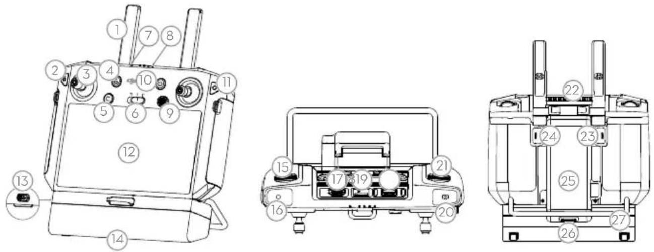 DJI Agras T30 - Remote Controller - 1