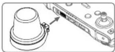 DJI Agras T30 - Inserción del adaptador RTK - 1