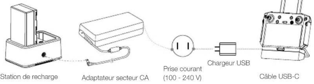 DJI Agras T10 - Chargement des batteries - 1