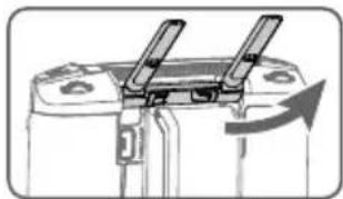 DJI Agras T10 - Ajustement des antennes - 1