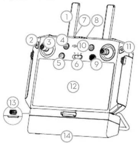 DJI Agras T10 - Radiocommande - 1