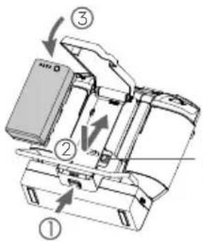 DJI Agras T10 - Montagem da bateria externa - 2