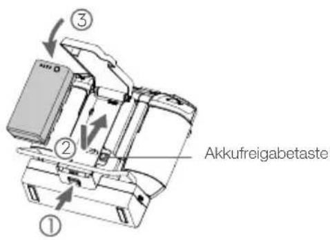 DJI Agras T10 - Den externen Akku befestigen - 2