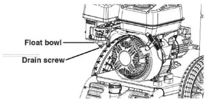 WESTINGHOUSE WPX2700 - DRAINING THE FLOAT BOWL - 1