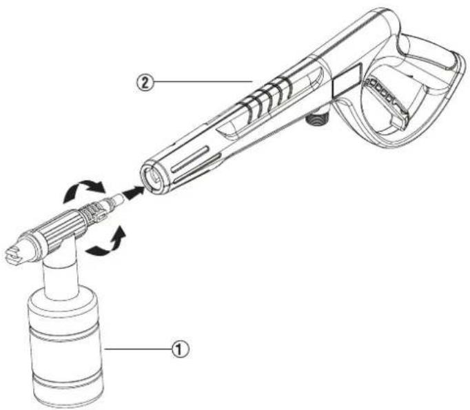 WESTINGHOUSE EPX3050 - CLEANING WITH THE PRESSURE WASHER - 2