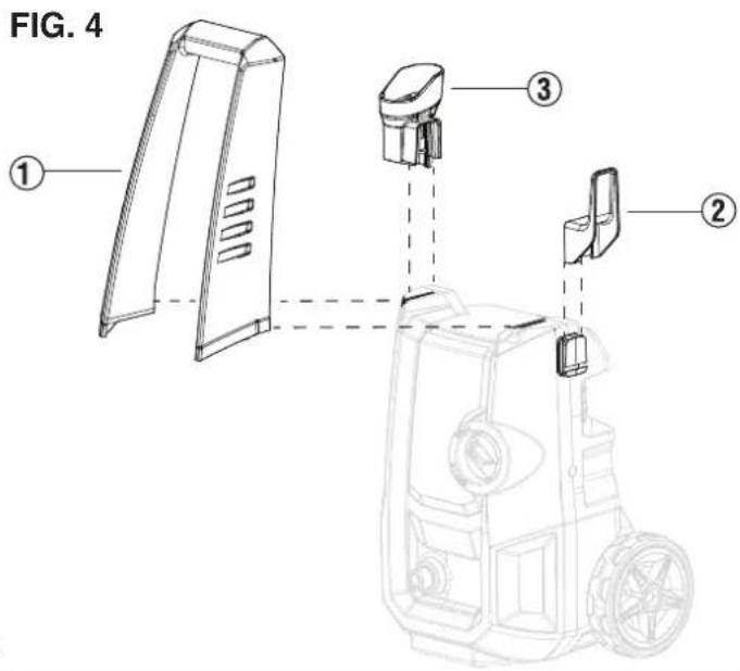 WESTINGHOUSE EPX3050 - CONNECTING THE HIGH PRESSURE HOSE TO THE SPRAY GUN - 1