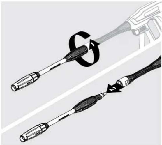WESTINGHOUSE EPX2000 - como usar el cañón de espuma - 1