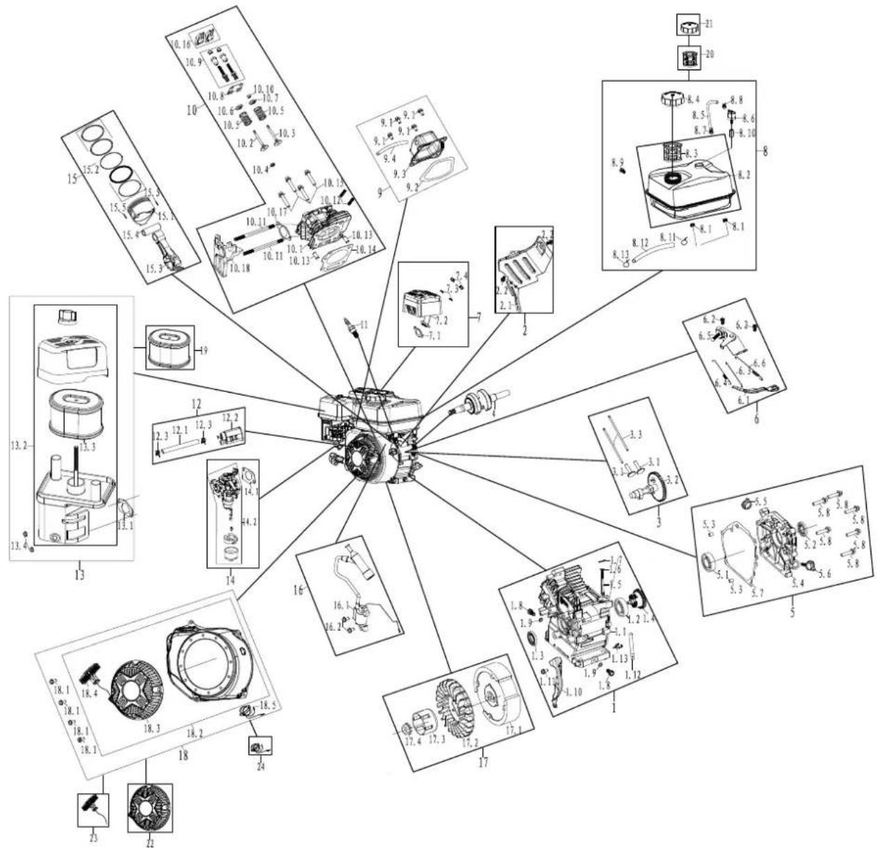 WESTINGHOUSE WPX3400 - EXPLODED VIEW A - 2