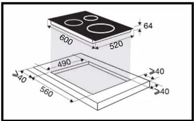 SAUTER SPI9648BP - - Encastrement - 2