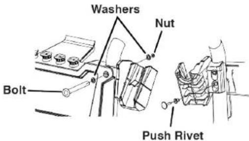WESTINGHOUSE WPX3200 - INSTALL UPPER GUN HOLDER - 1