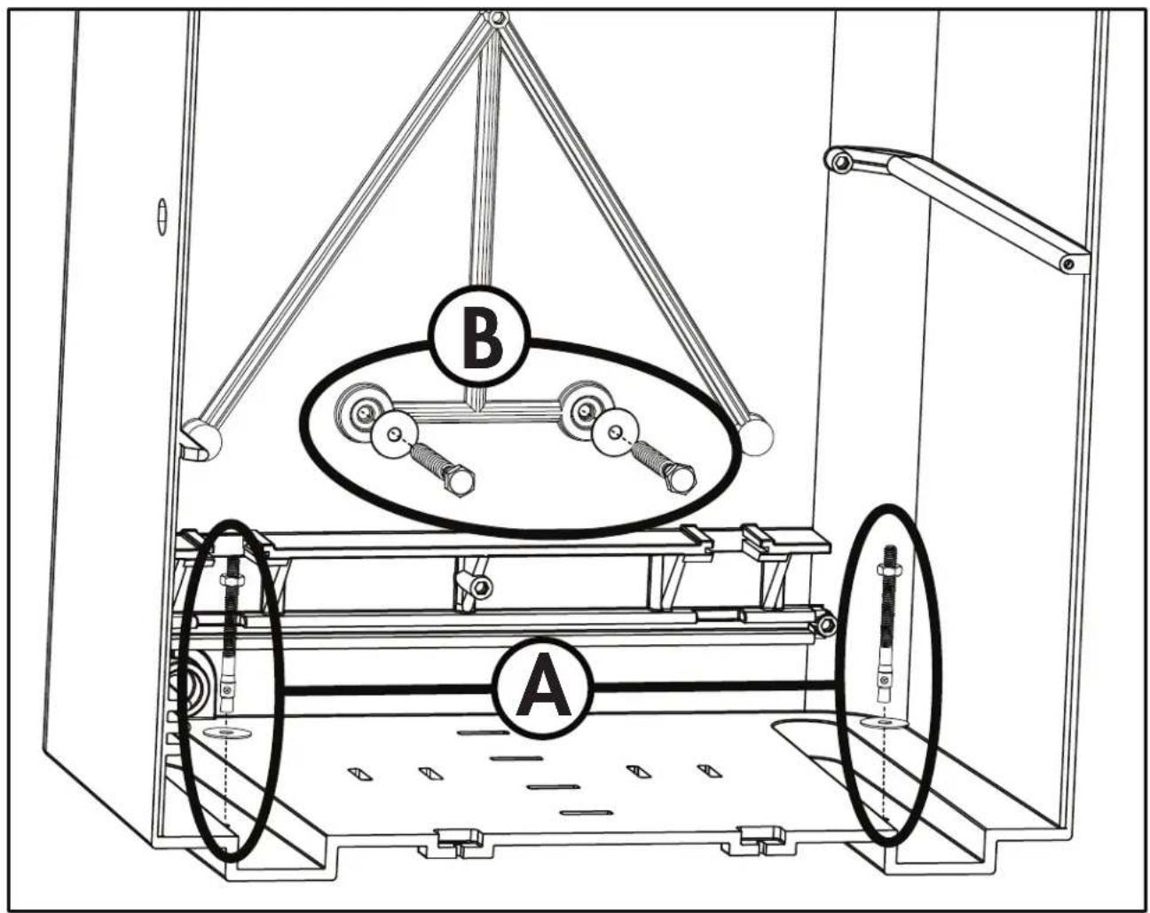 DANBY DPG37B - Secured through the bottom - 1