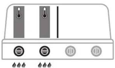 Outdoorchef DualChef 425 - DGS® ZONE DIVIDER - 4