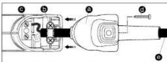 STEINEL HG 2320 ESD - Skifte ledining (kun HG 2320 E) - 1
