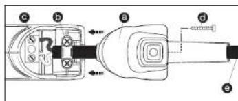 STEINEL HL 1620 S - Kabelcsere (csak HL 2020 E eseten) - 1