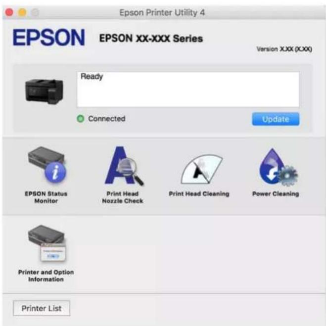 EPSON EcoTank ET2821 - Guide du pilote d'impression Mac OS - 1