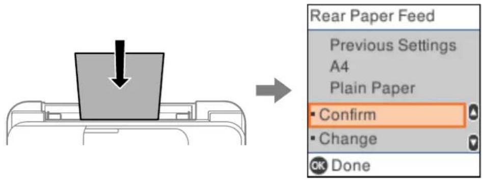 EPSON EcoTank ET2821 - Paramètres de format et de type de papier - 1