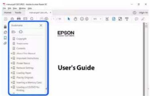 EPSON EcoTank ET2821 - Saut direct aux pages grâce aux signets - 1